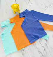 ONE SIZE ASYMMETRICAL CUT OUT BASIC TOP