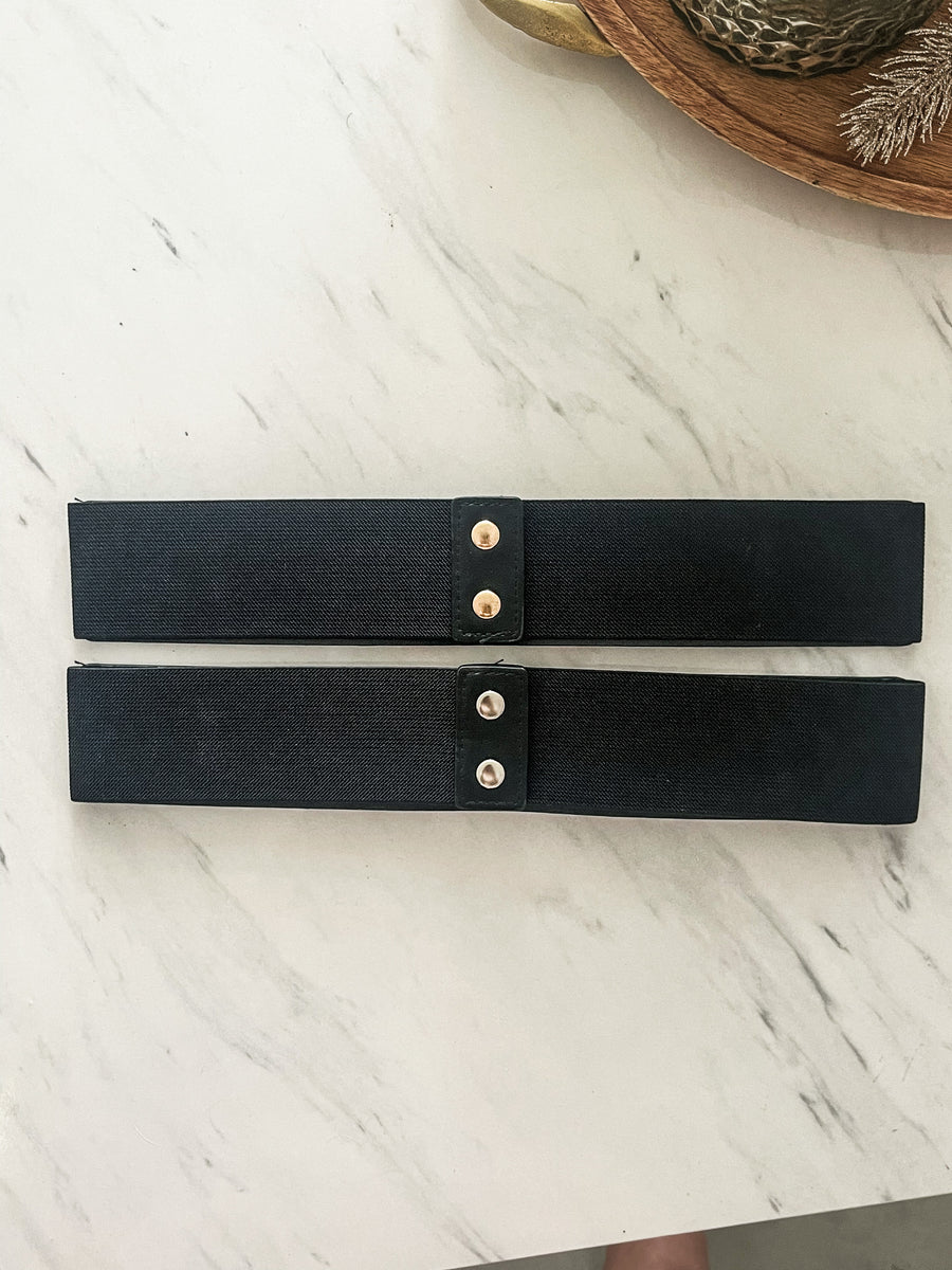 BLACK CHAINS BELT