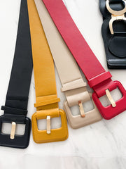 FAUX LEATHER BELT